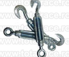 Intinzatoare cablu cu un ochi de prindere si un carlig Total Race