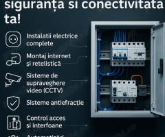 Electrician & Tehnician Sisteme de Securitate Reșița Caraș-Sever