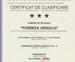 Clasificare pensiuni turistice si agroturistice la un click distanta.