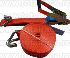 Chingi textile de ancorare cu clichet