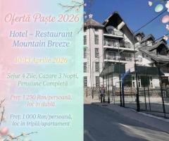 Ofertă de Paști 2026 – Mountain Breeze Predeal